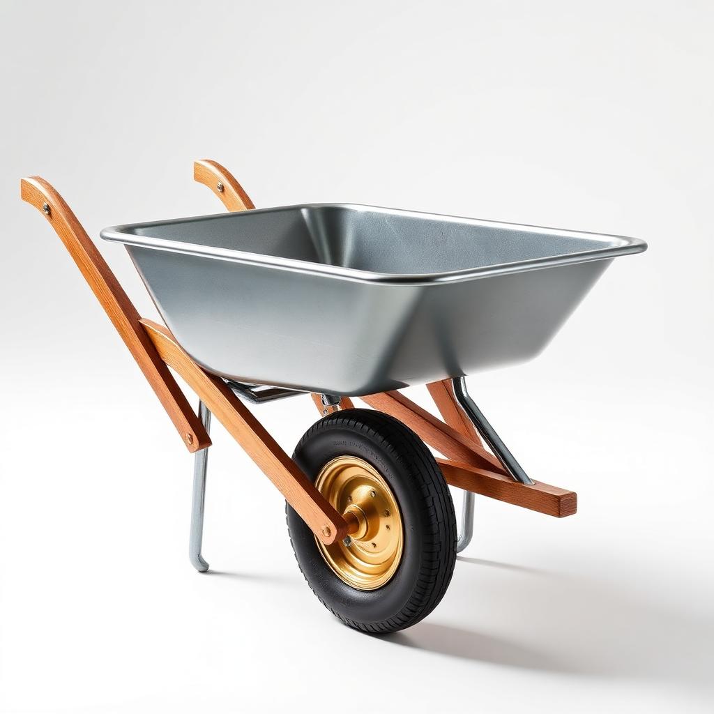 6 cu.ft. 64" Hardwood Contractor Wheelbarrow